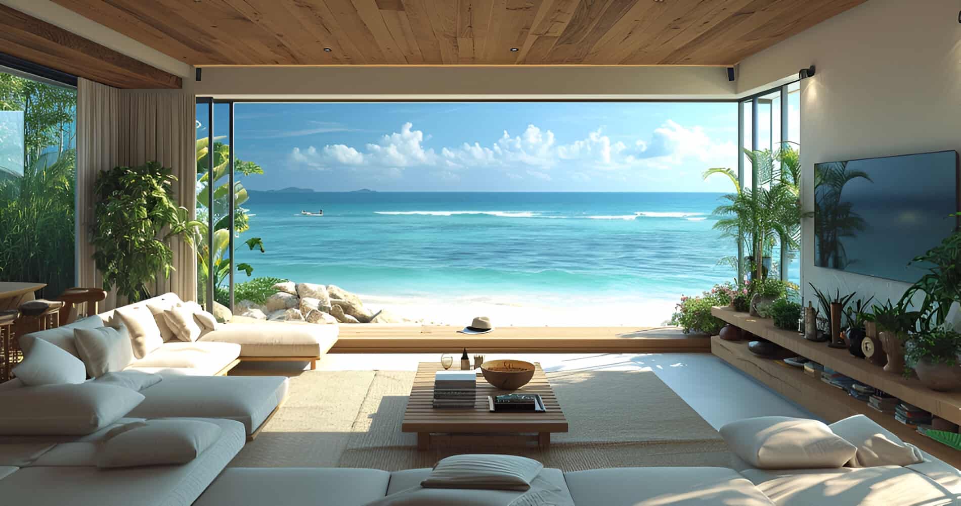 Ocean Bliss Indoor Outdoor Seashell Coastal Wall Art Set